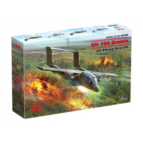 1/48 ICM OV-10A Bronco US Attack Aircraft 48300